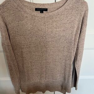 Banana Republic Women's Heathered Brown Sweater